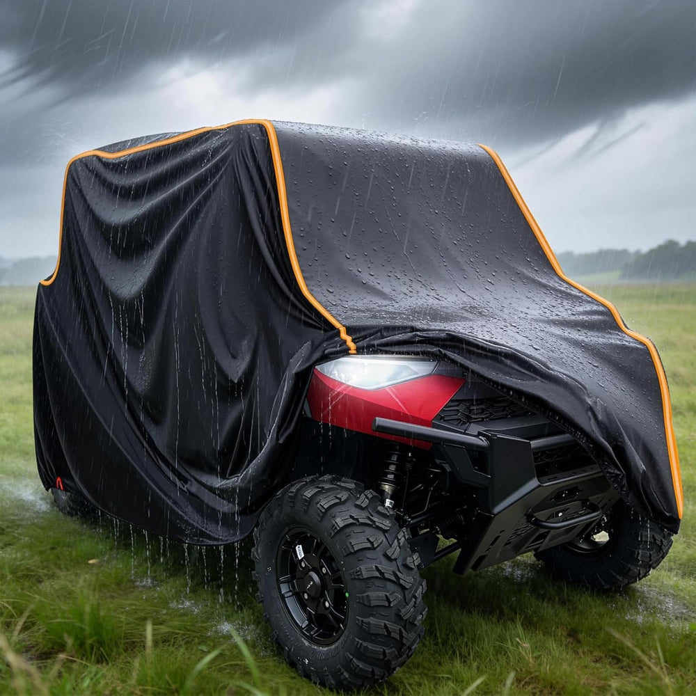 StarknightMT Heavy Duty UTV Cover 4 Seater,Waterproof 420D Oxford Cover for A...