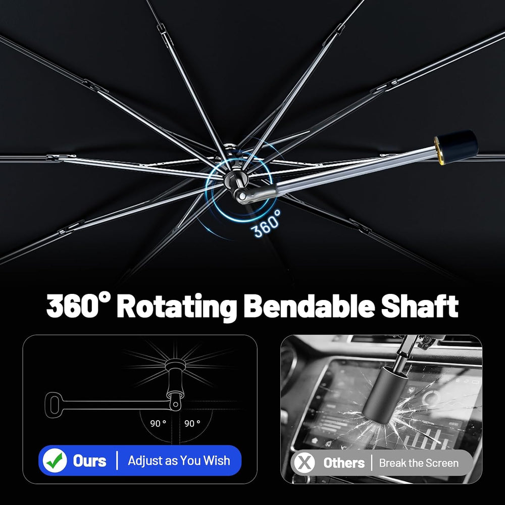 Car Windshield Sun Shade for Ford Expedition 2018-2026 –[Reflective Coated Fa...