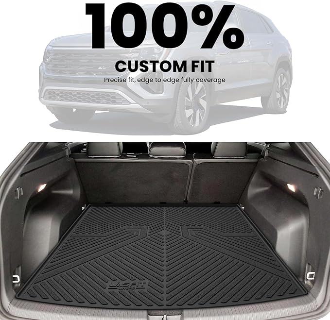 LASFIT Cargo Mat for Volkswagen Atlas Cross Sport 2020-2025, Custom Fit