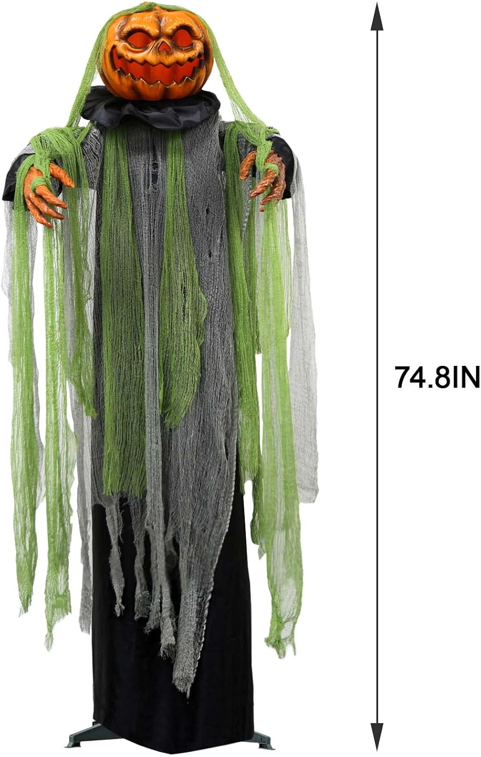 6 Ft Animated Halloween Root of Evil Prop, Halloween Decorations Outdoor