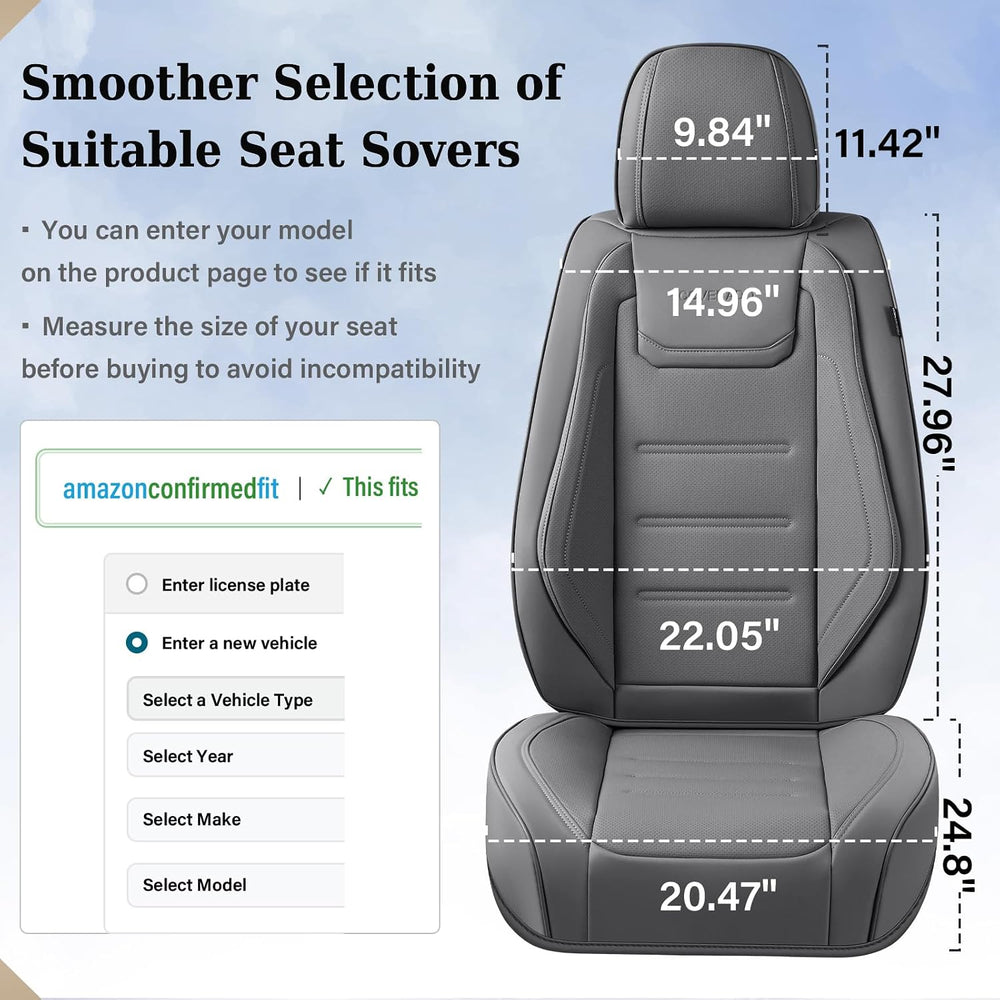 Coverado Car Seat Covers, Front Covers for Cars, Car Seat Cover Front Seats, ...