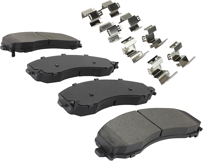 Premium Semi-Metallic Front Brake Pads Compatible