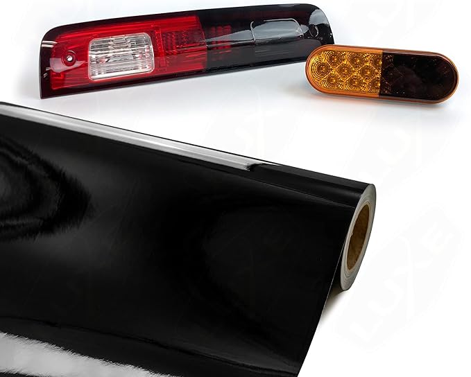 Luxe LightWrap Dark Smoke Universal Headlight Tint Light Tail Kit