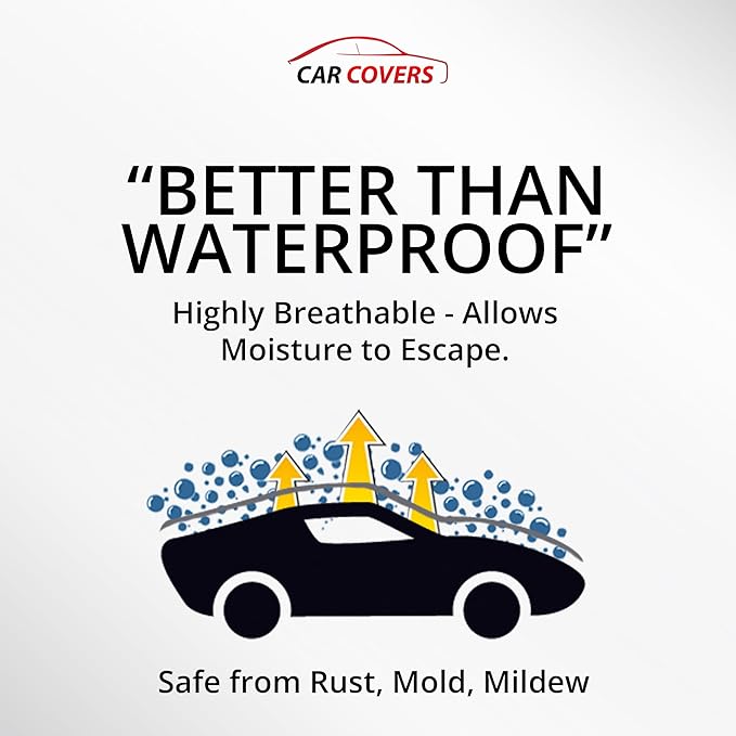 CarCovers Weatherproof SUV Cover & Warranty Compatible