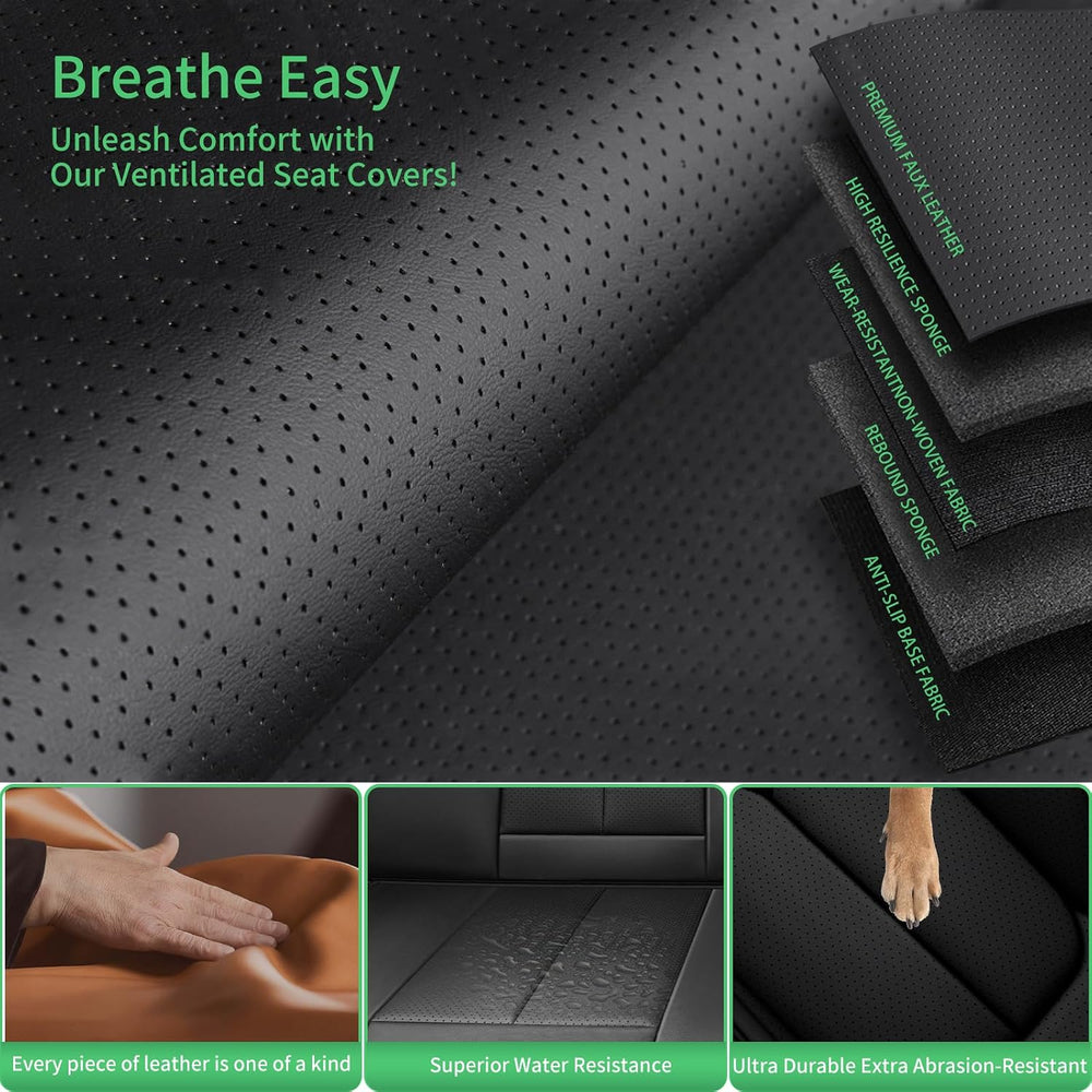 Fit Tucson Car Seat Covers for Hyundai Tucson 2010-2026 Full Set