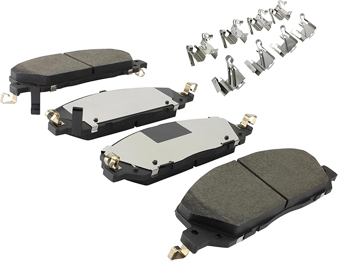 Premium Ceramic Front Brake Pads Compatible