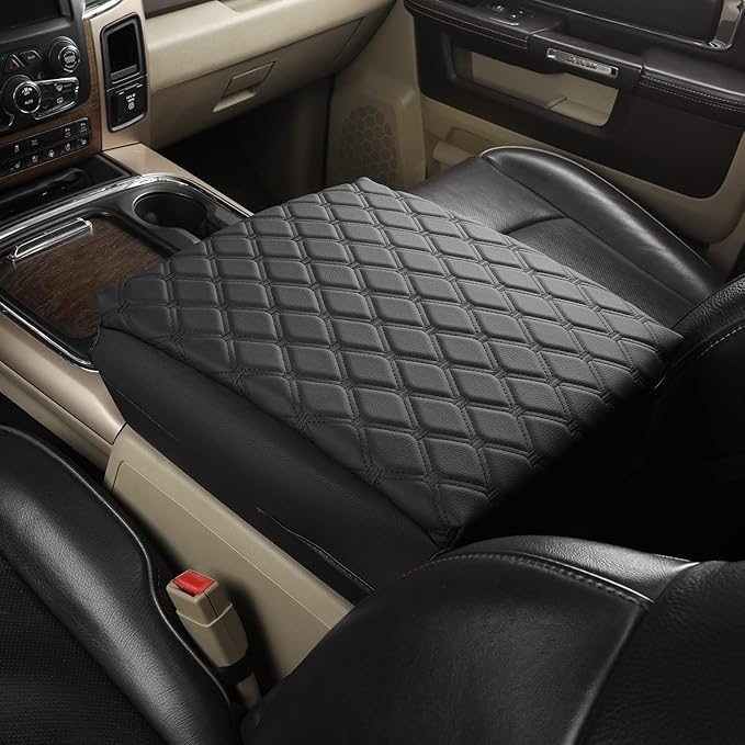 GIANT PANDA Center Console Cover Armrest Cover Cushion Fits Dodge RAM 1500 2500
