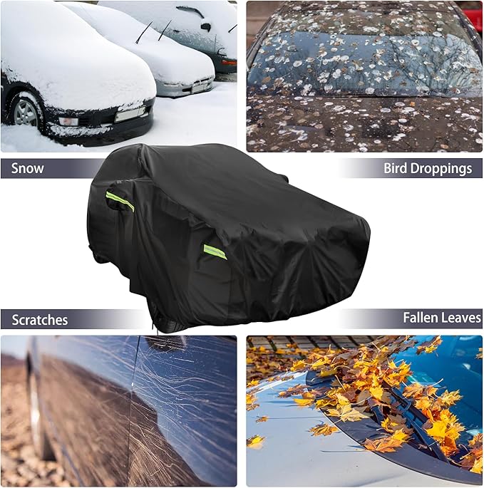 SUV Car Cover for Toyota RAV4, Custom Fit Waterproof All Weather Full Exterior