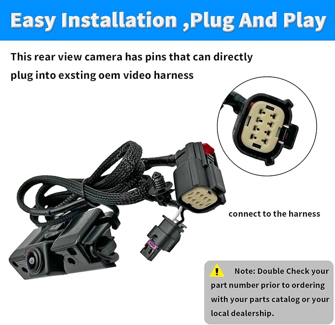 Rear View Back Up Camera Compatible