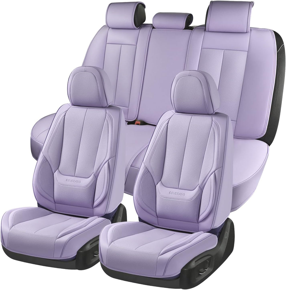 Coverado Car Seat Covers Full Set, Seat Covers for Cars, Car Seat Covers Fron...