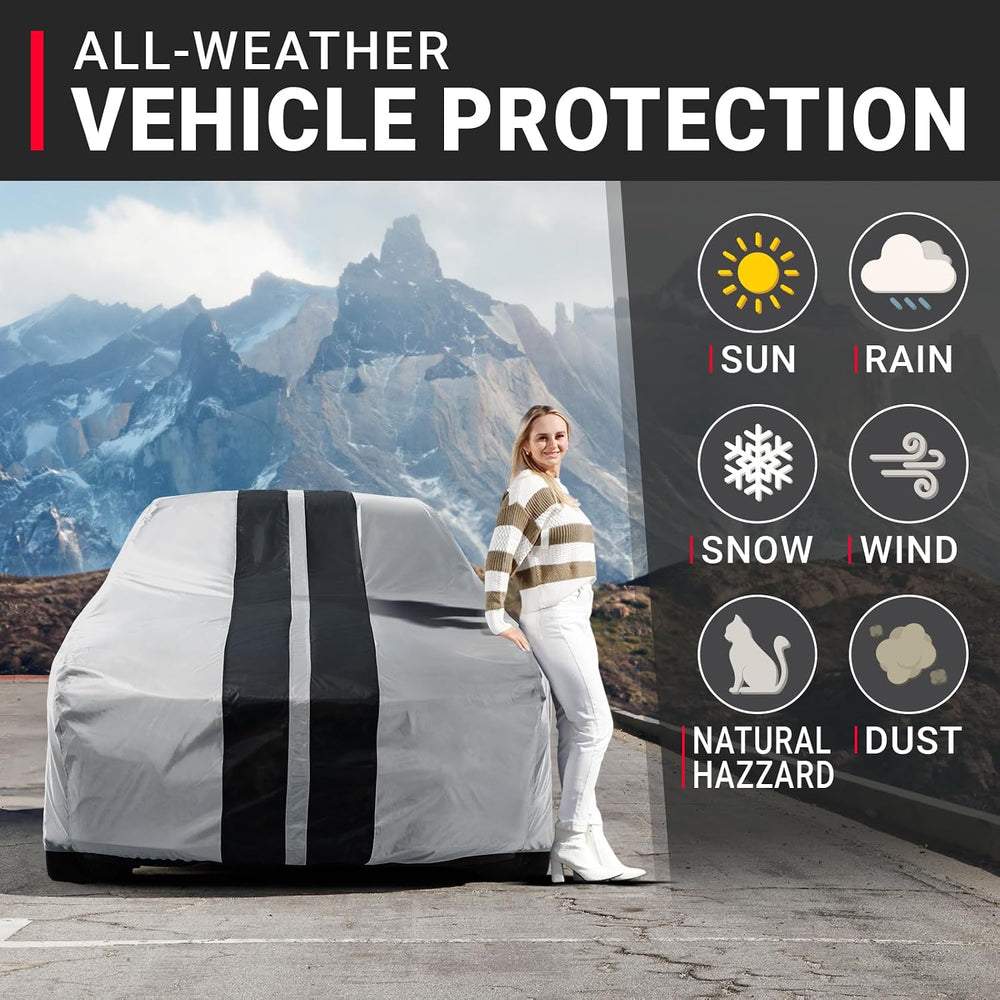 iCarCover Car Cover Waterproof All Weather for 1941-1952 Chevy Fleetline