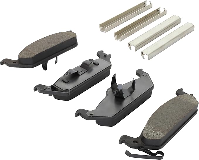Premium Semi-Metallic Rear Brake Pads Compatible
