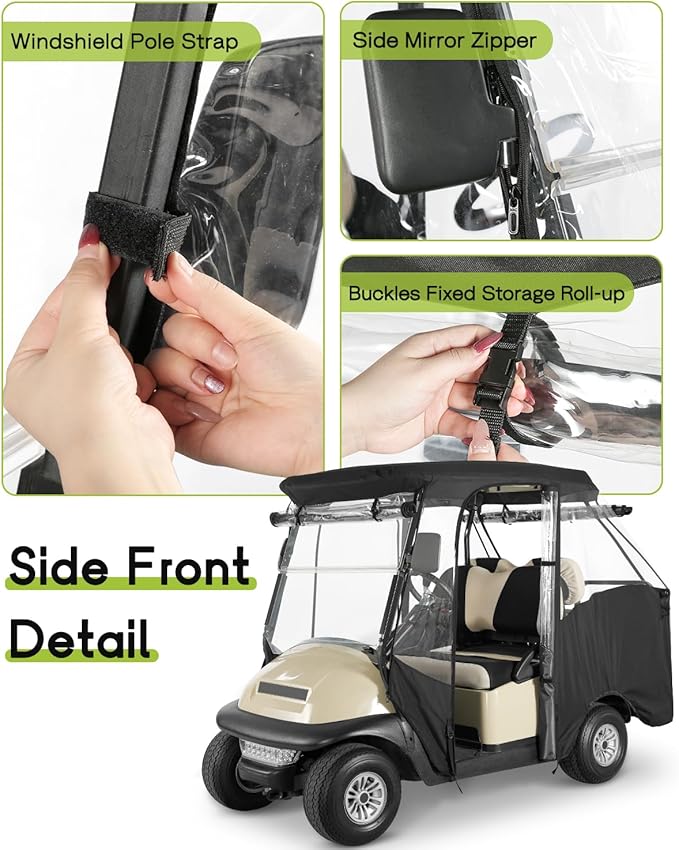 4 Passenger Golf Cart Enclosure