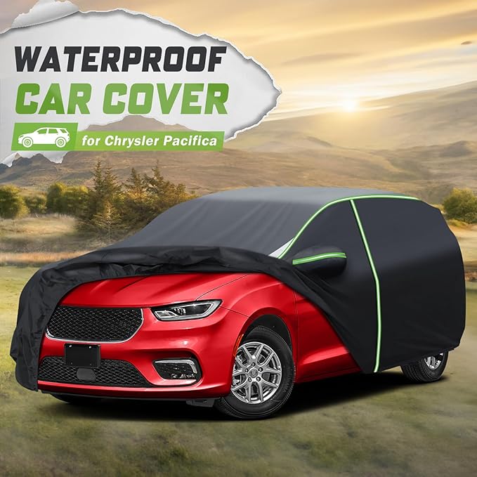 Mixsuper Liner Car Cover for Chrysler Pacifica 1999-2026, 7 Layers Waterproof