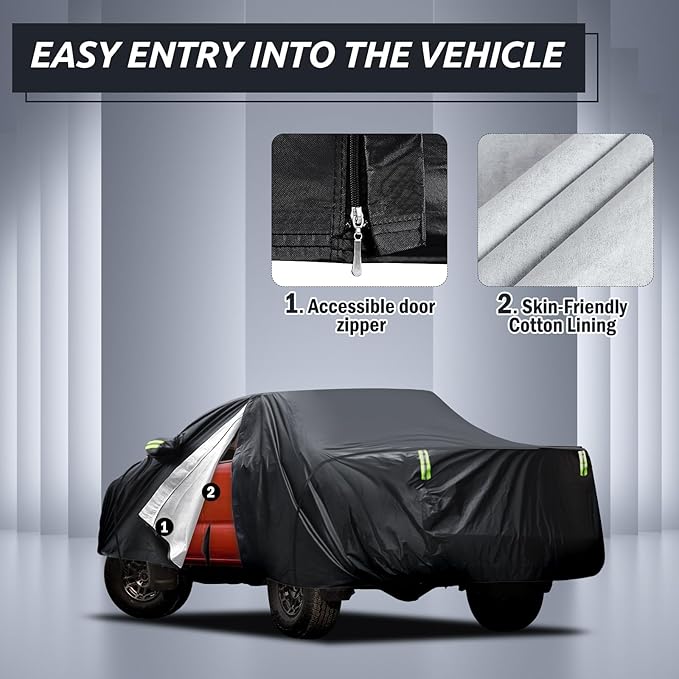Migaven 6 Layers Car Cover Custom Fit