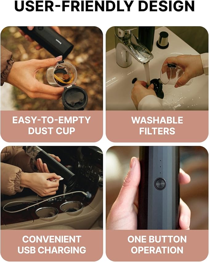 Portable Car Vacuum Cleaner