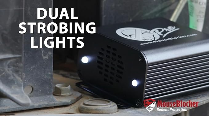 Mouse Blocker Prox 12Volt High Powered Ultrasonic Mouse and Rodent Deterrent