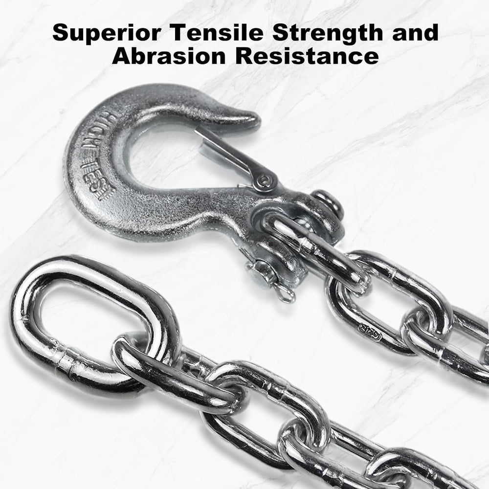 RULLINE Trailer Ultimate Connection Safety Chains Kit - 5th Wheel Ultimate Co...