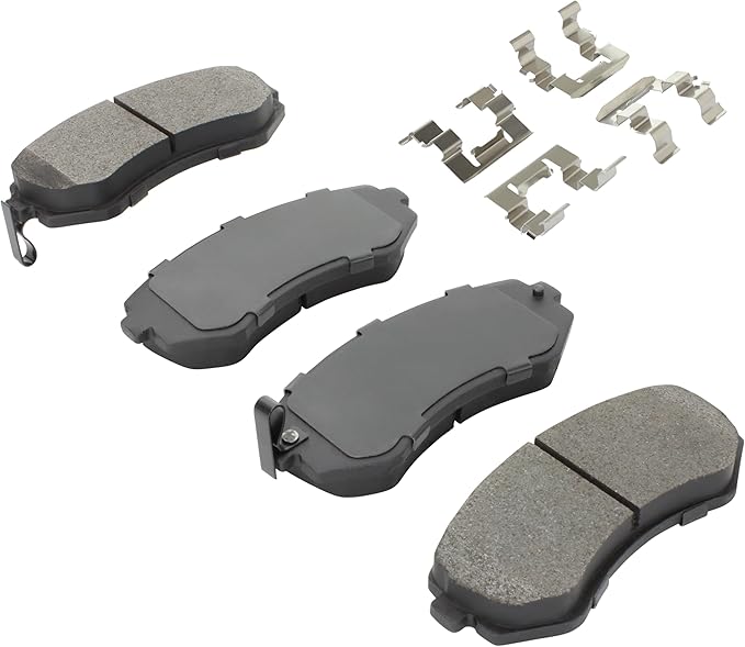 Premium Semi-Metallic Front Brake Pads Compatible