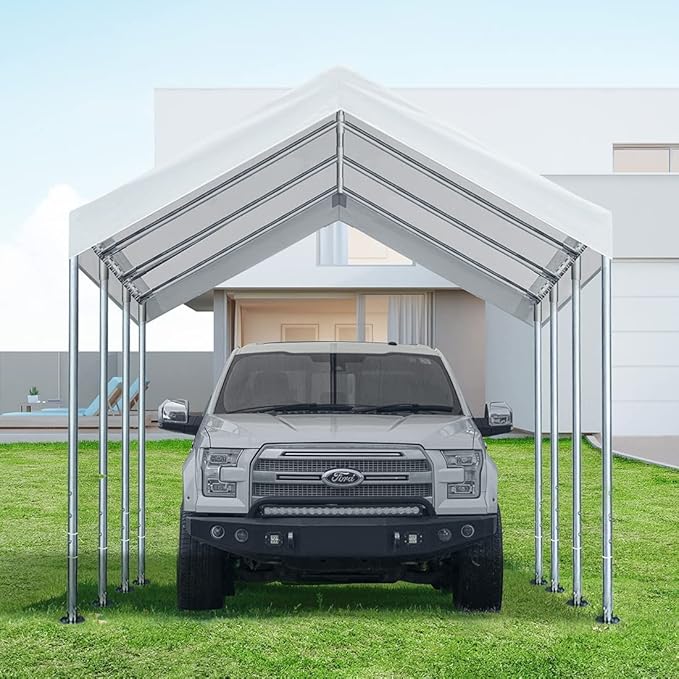 10'x20' Carport Replacement Top Canopy Cover