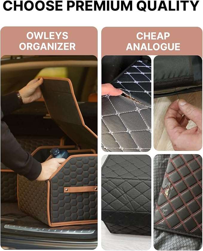Foldable Trunk Organizer for Car Storage