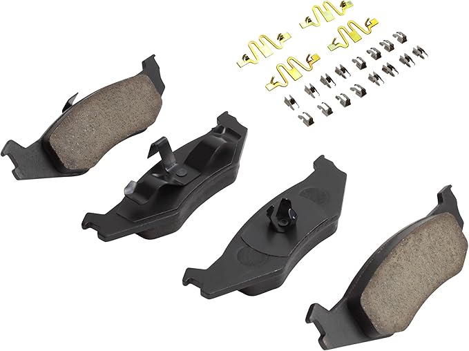 Premium Ceramic Rear Brake Pads Compatible