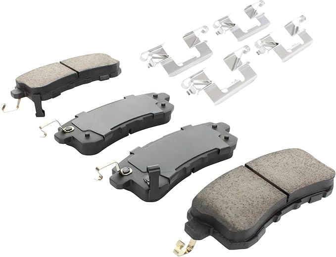 Premium Ceramic Rear Brake Pads Compatible