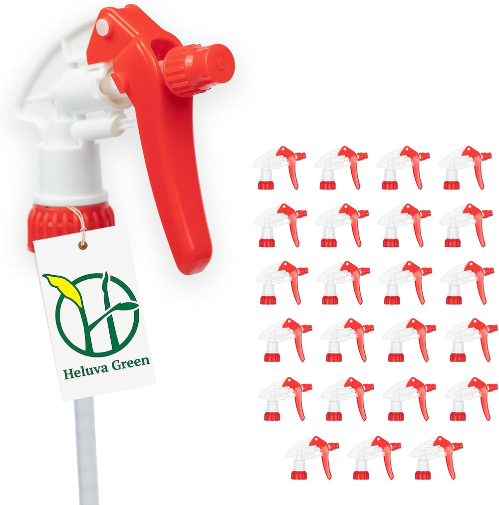 Spray Bottle Nozzle Replacement, Bottle Tops Only (24 Pack)