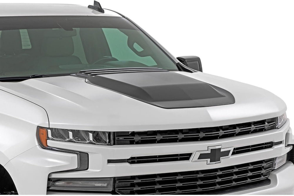 Rough Country Hood Scoop for 2019-2025 Chevy Silverado 1500 - HS10010