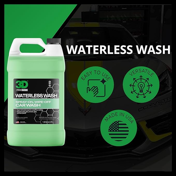 3D Waterless Car Wash