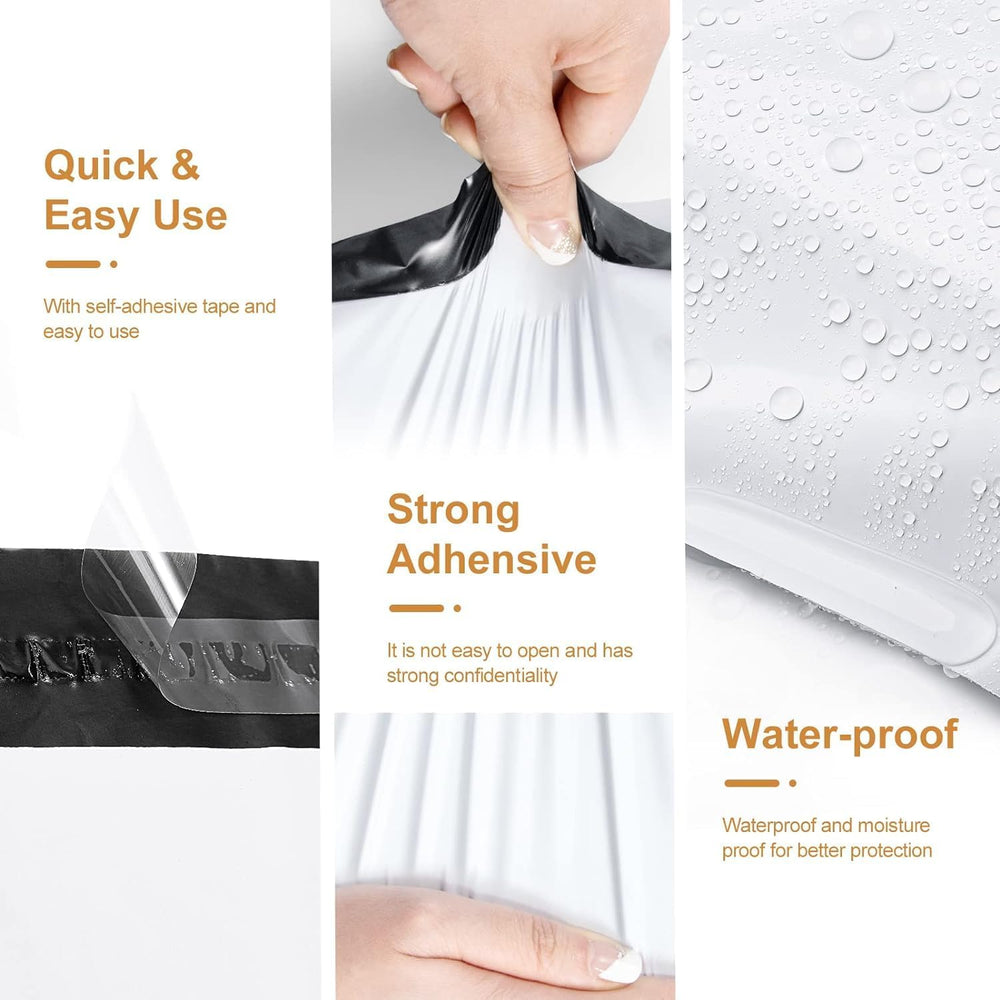 Metronic Poly Mailers 24x24 100 Pack, Extra Large Self Seal Shipping Bags