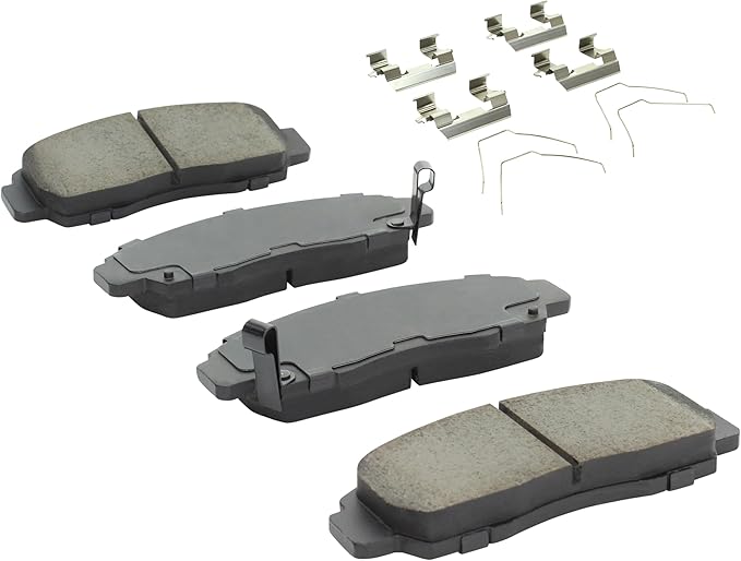 Premium Ceramic Front Brake Pads Compatible