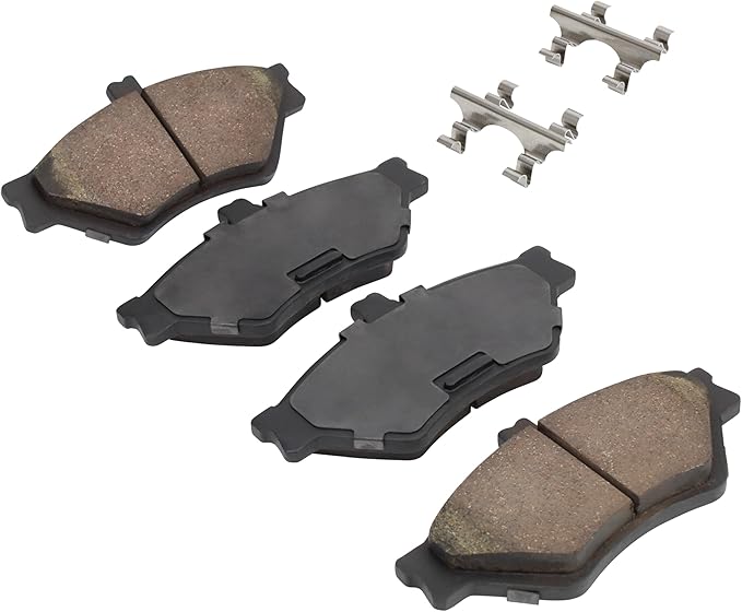 Premium Ceramic Front Brake Pads Compatible