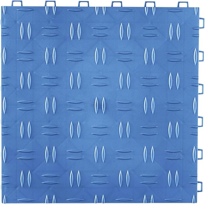 VEVOR Interlocking Garage Floor Covering Tiles, 50 Pack, Non-Slip Double-Sided