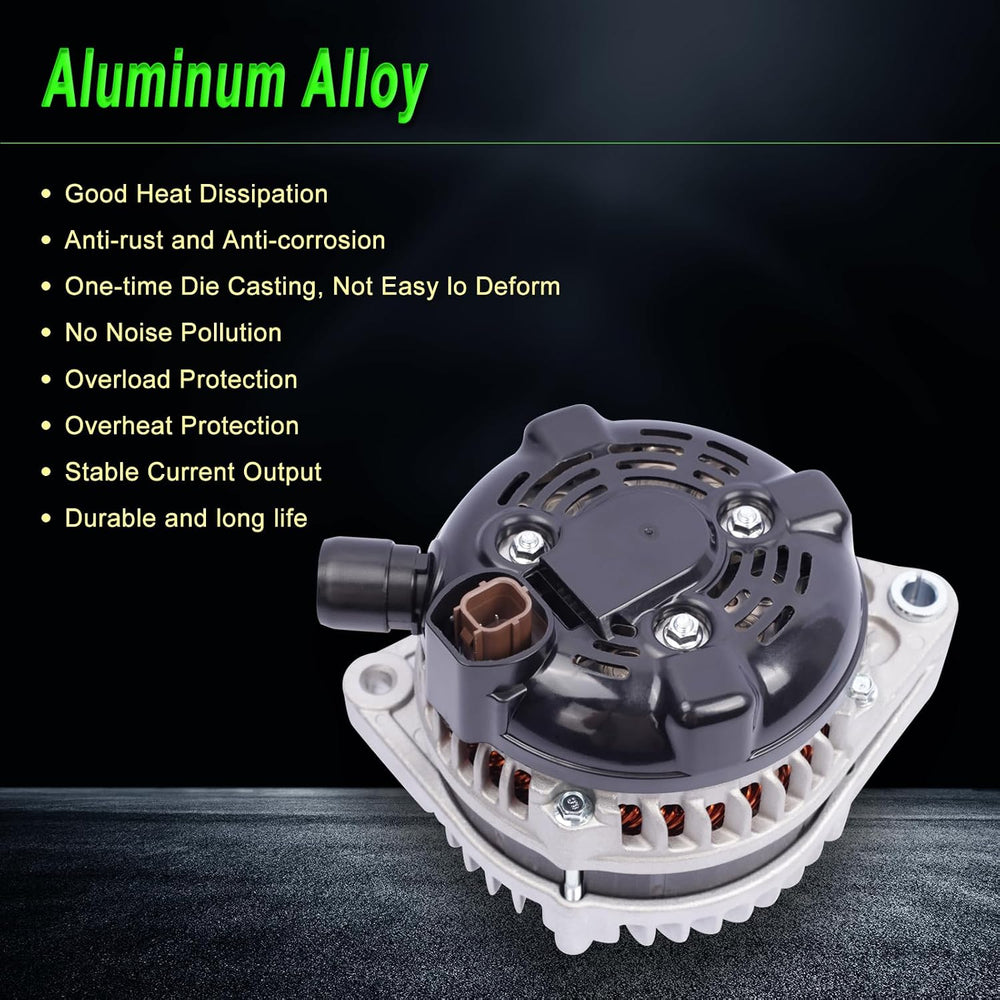Alternator Compatible with 08-2010 Odyssey 2009-2011 Pilot 3.5/3.7L