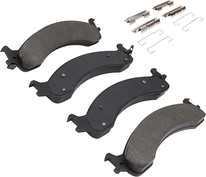 Premium Ceramic Front Brake Pads Compatible