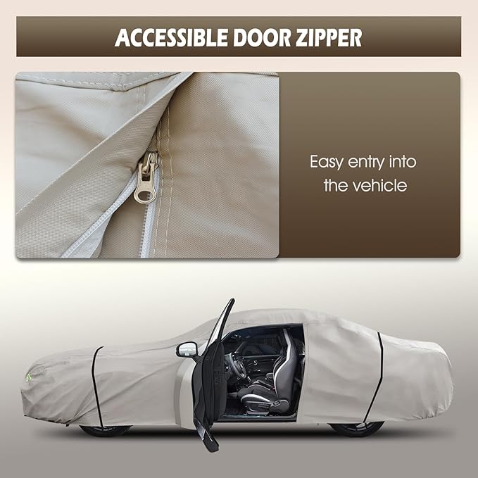 Migaven 6 Layers Car Cover Custom Fit