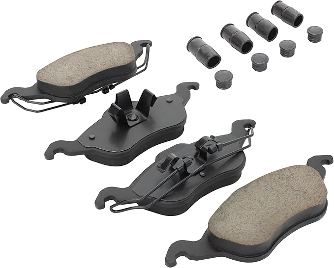 Premium Ceramic Front Brake Pads Compatible