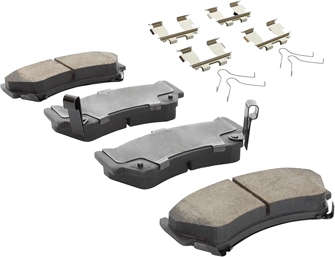 Premium Semi-Metallic Front Brake Pads Replacement