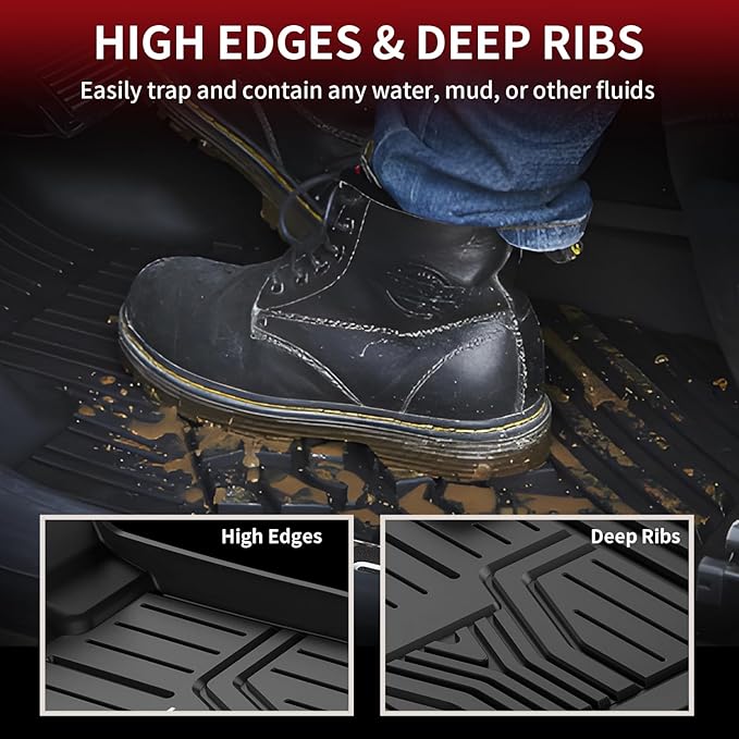 LASFIT Floor Mats & Trunk Mat for Honda Odyssey 2026 2025 2024 2023 2022 ...