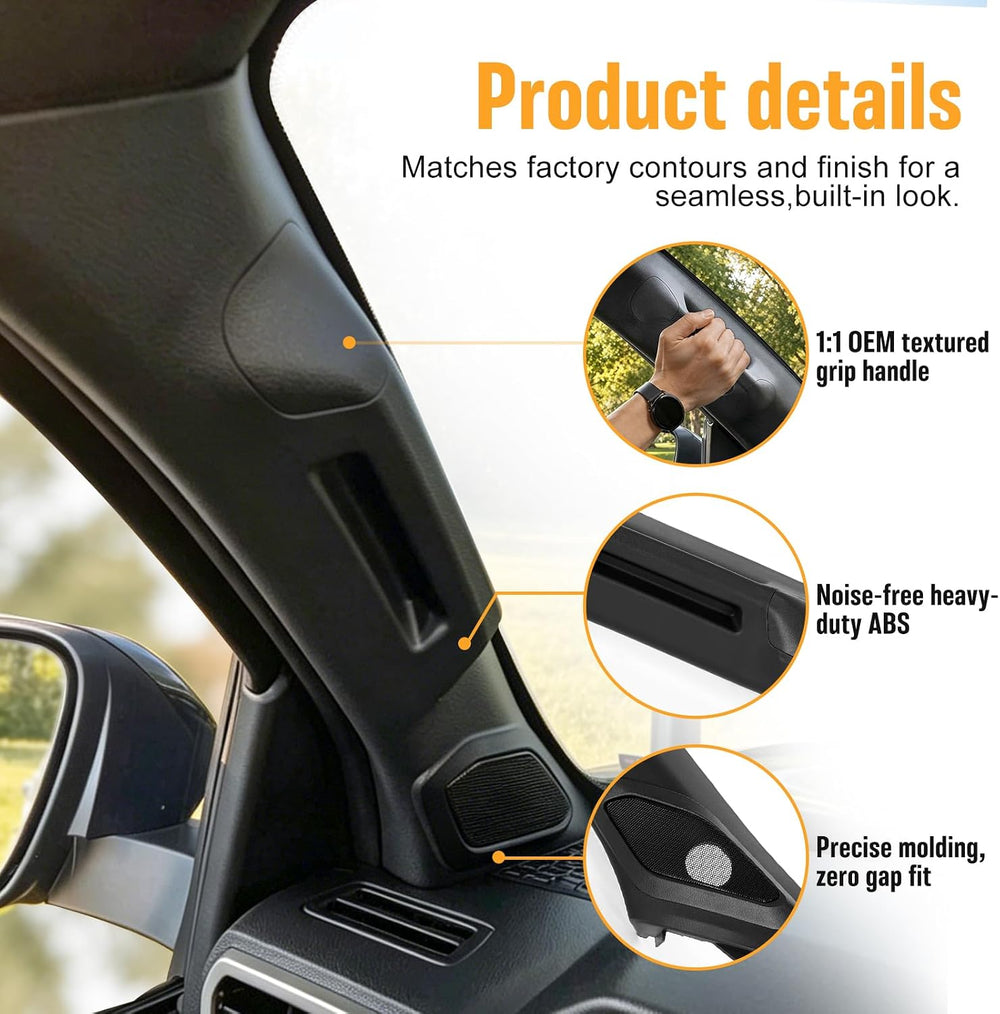 Driver Side A-Pillar Grab Handle Compatible with 2024 2025 2026 Toyota Tacoma...