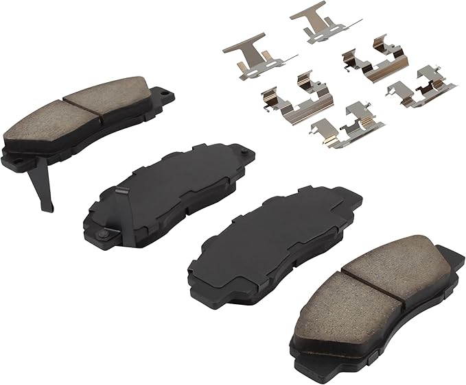 Premium Ceramic Front Brake Pads Compatible