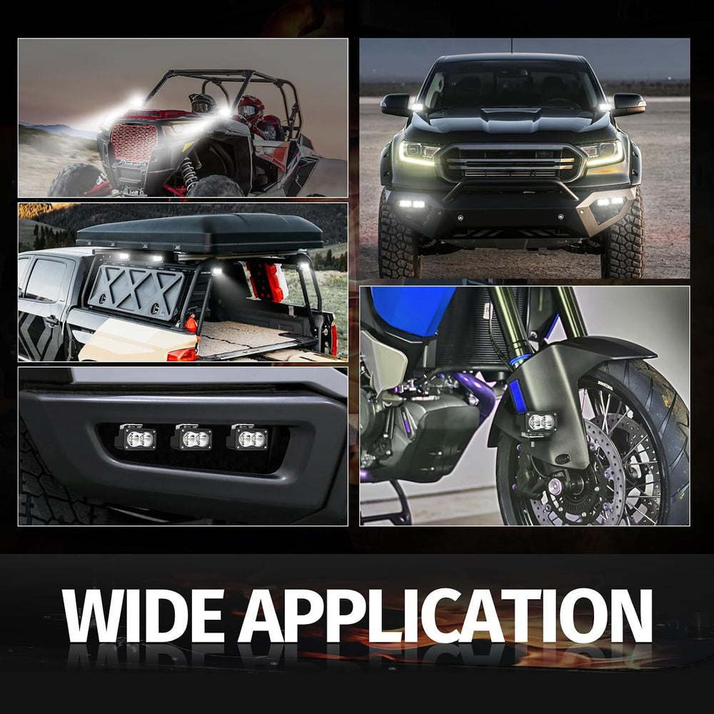 LED Pods 3 Inch Driving Light Bar Pod Off-road Spot Light
