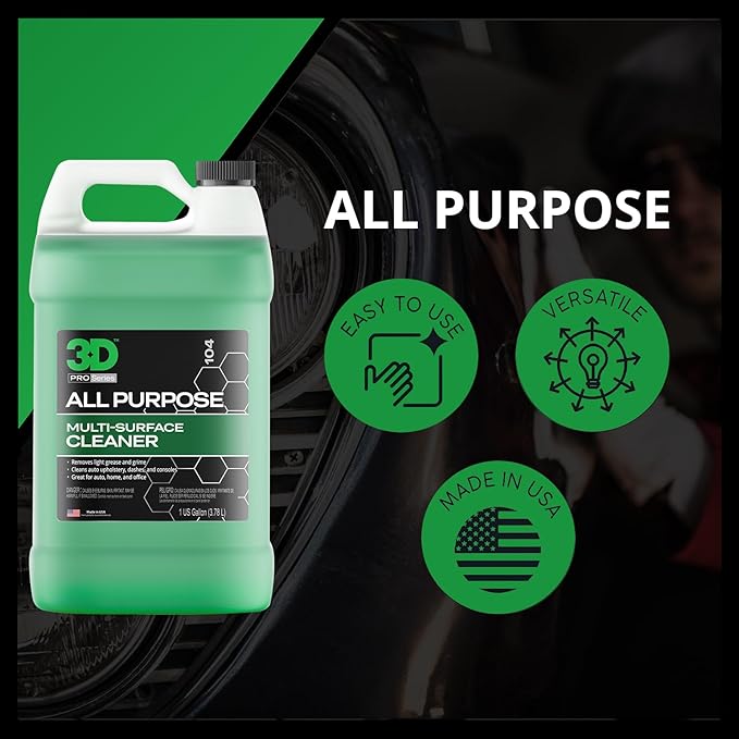3D All Purpose Cleaner – High-Performance Interior & Exterior Car Cleaner