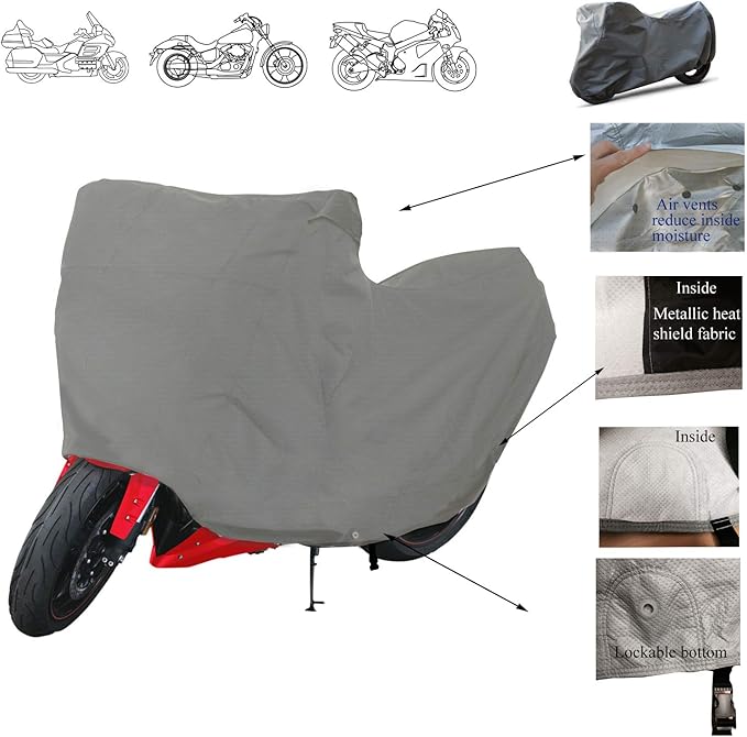 SavvyCraft Supreme Motorcycle Storage Cover