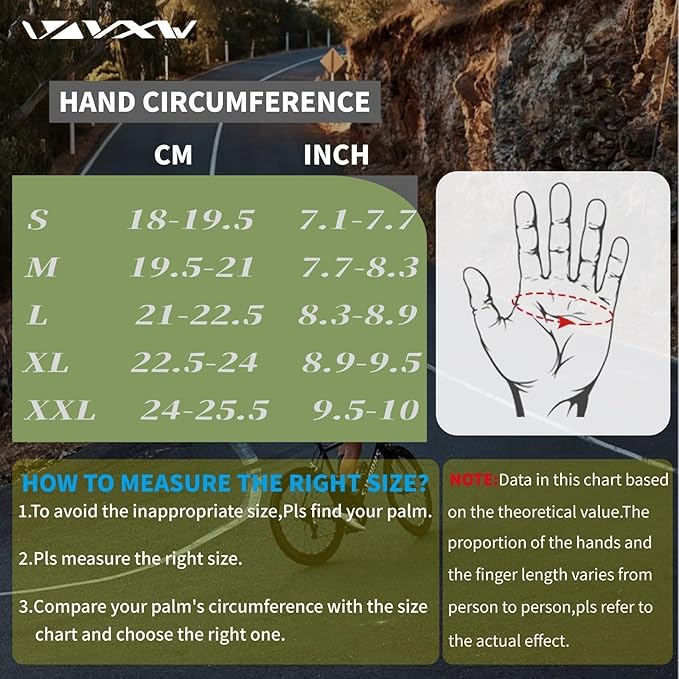 VXW High Protection Motorcycle Gloves