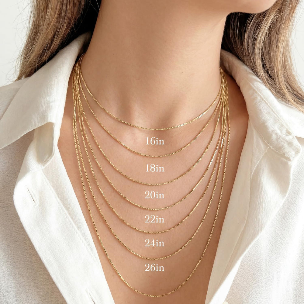 14K Gold Necklaces for Women 14K Gold Chain for Men