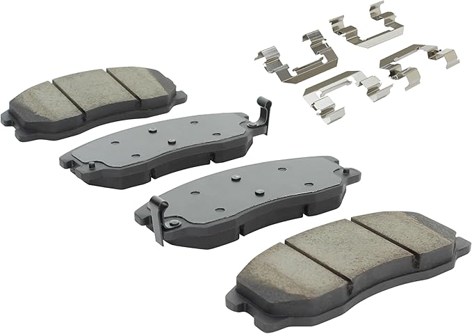Premium Ceramic Front Brake Pads Compatible