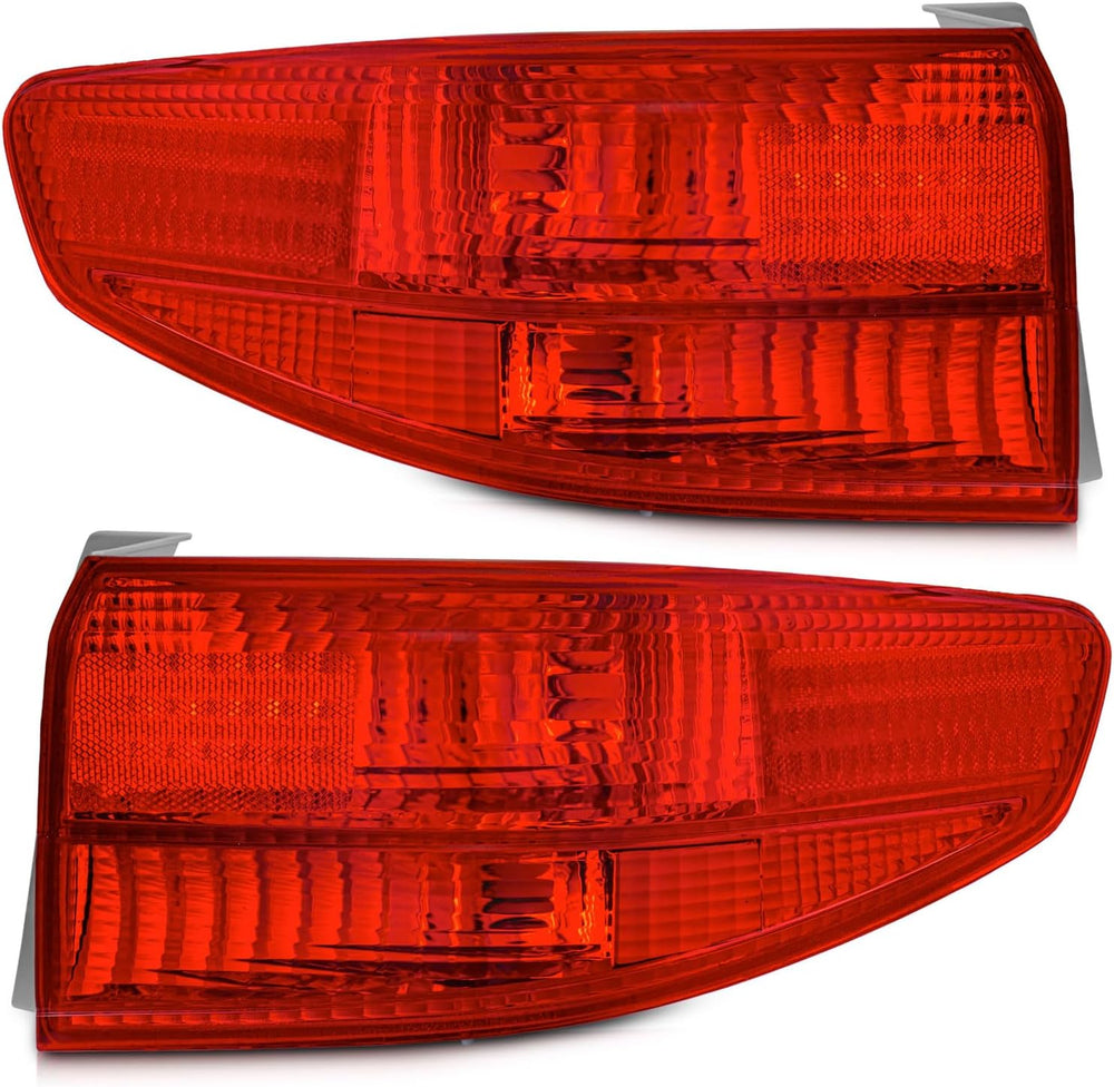 WEELMOTO Rear Brake Tail Light Assembly for 2005 Honda Accord only Left +Driv...