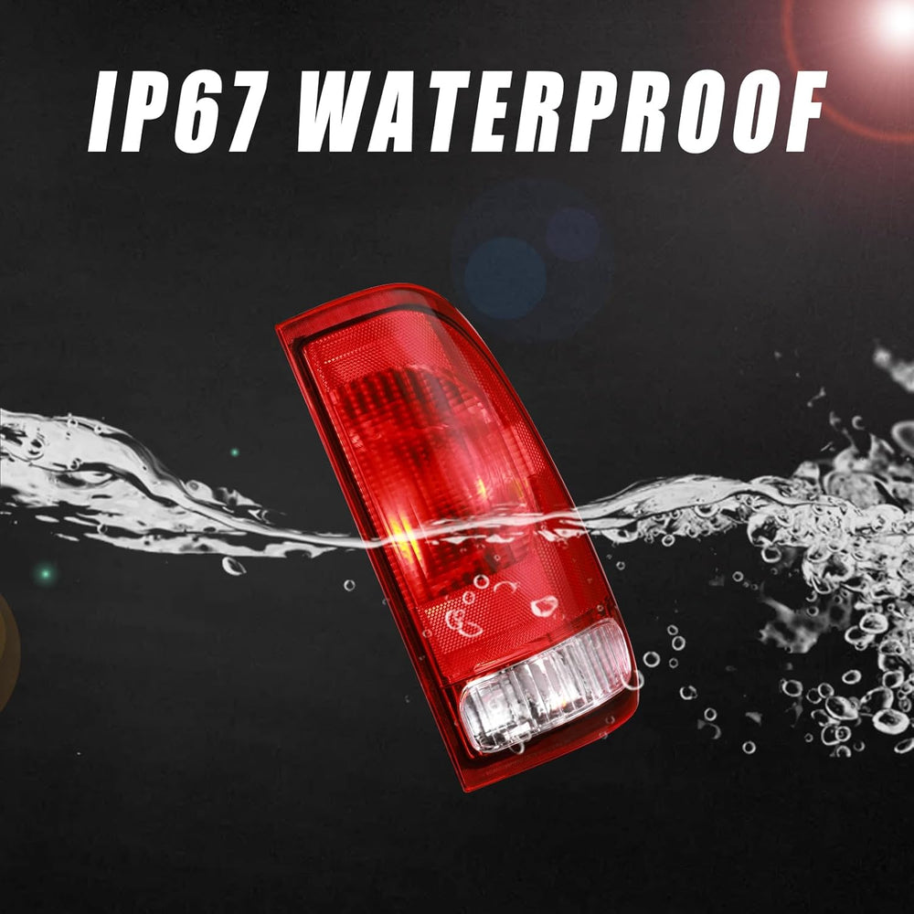 Boine Tail Light Compatible With 1997-2003 Ford F150 1999-2007 F250 F350 F450...